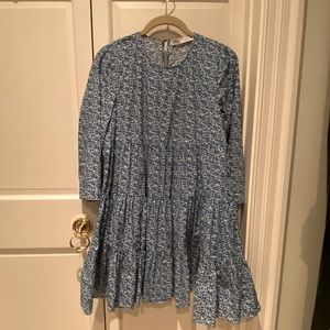 Zara floral mini dress